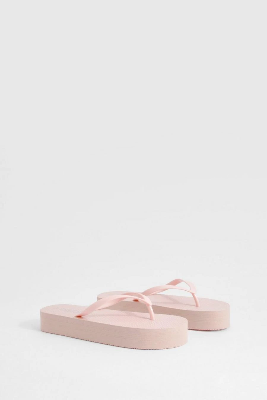 BOOHOO Round Toe Platform Flip Flops 2 BOOHOO Round Toe Platform Flip Flops - Image 2