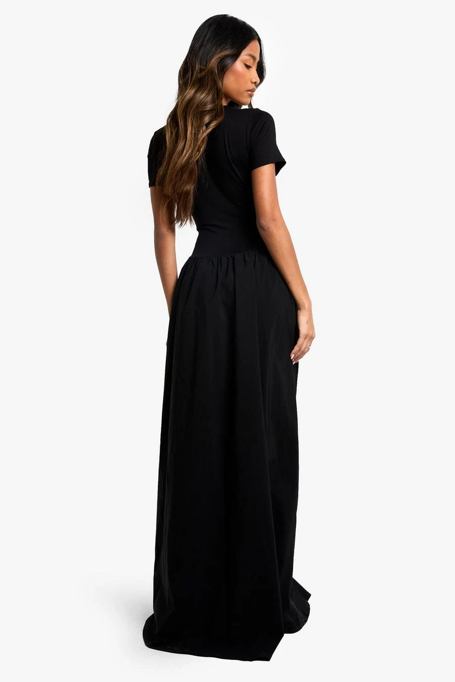 BOOHOO Bengaline Mix Maxi Dress 2 BOOHOO Bengaline Mix Maxi Dress - Image 2