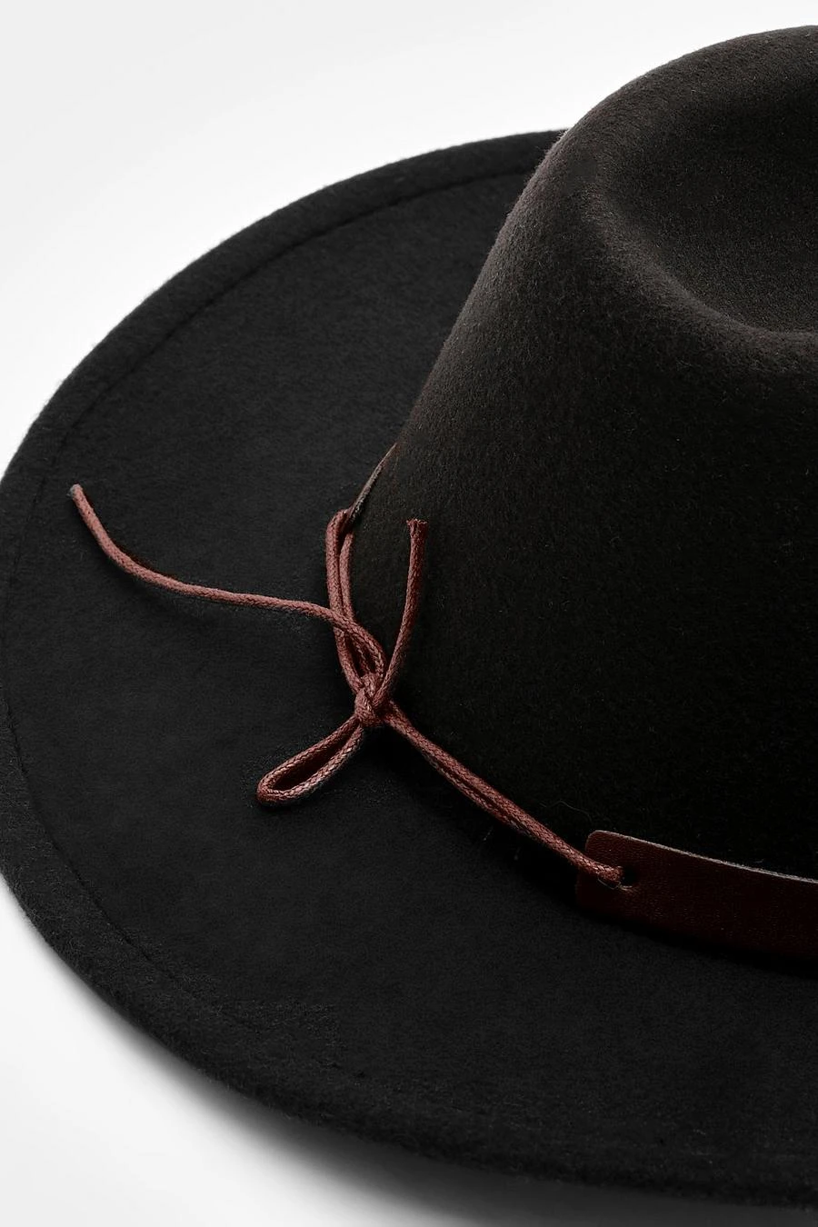 BOOHOO Black Star Studded Trim Western Cowboy Hat 4 BOOHOO Black Star Studded Trim Western Cowboy Hat - Image 4