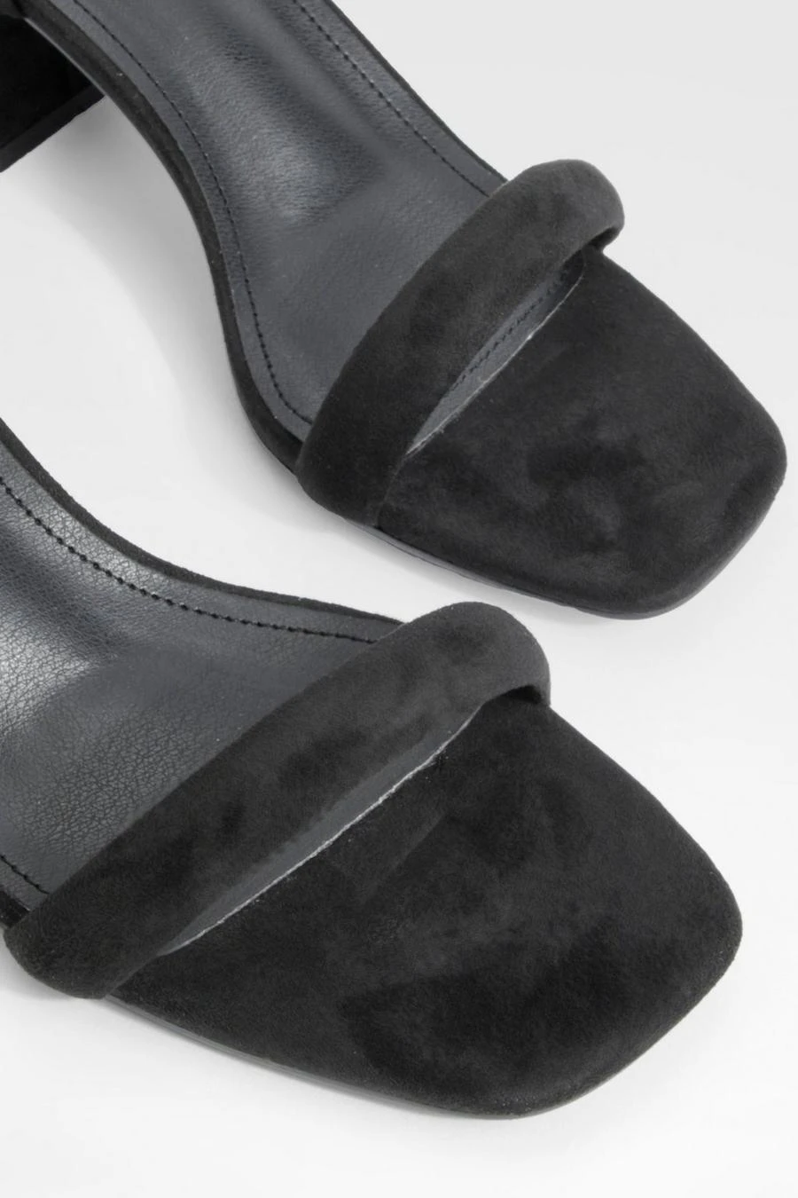 BOOHOO Low Block Wrap Up Heels 4 BOOHOO Low Block Wrap Up Heels - Image 4