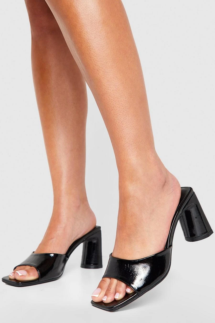 BOOHOO Low Flat Heel Mule 1 BOOHOO Low Flat Heel Mule