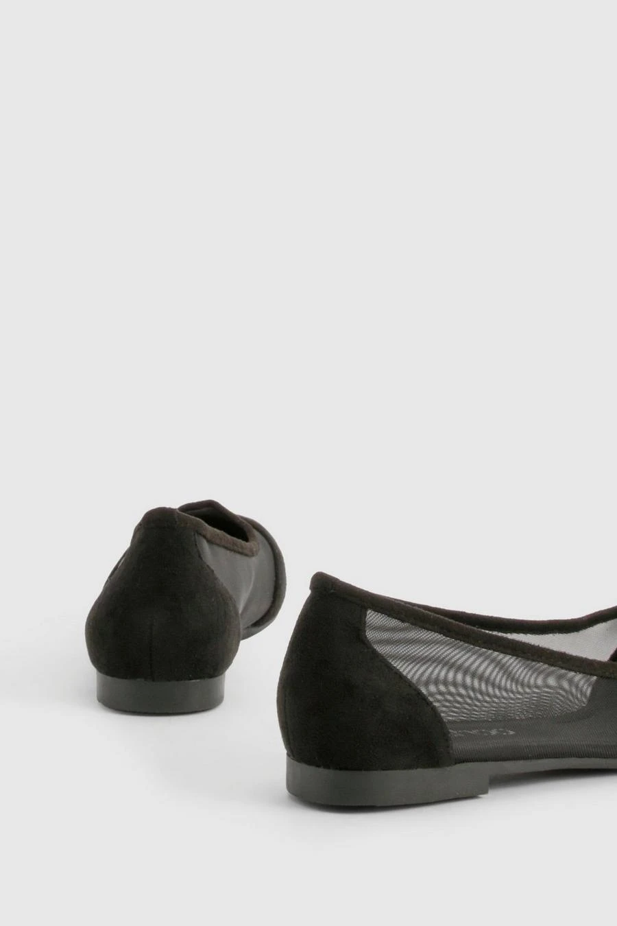 BOOHOO Mesh Round Toe Ballet Flats 4 BOOHOO Mesh Round Toe Ballet Flats - Image 4