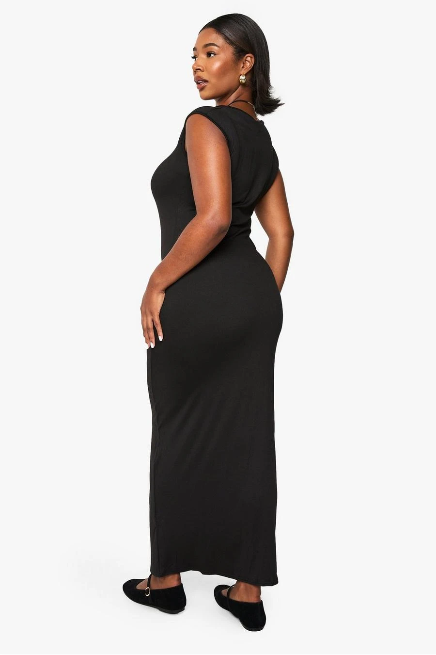 BOOHOO Plus Super Soft Cap Sleeve Maxi Dress 2 BOOHOO Plus Super Soft Cap Sleeve Maxi Dress - Image 2