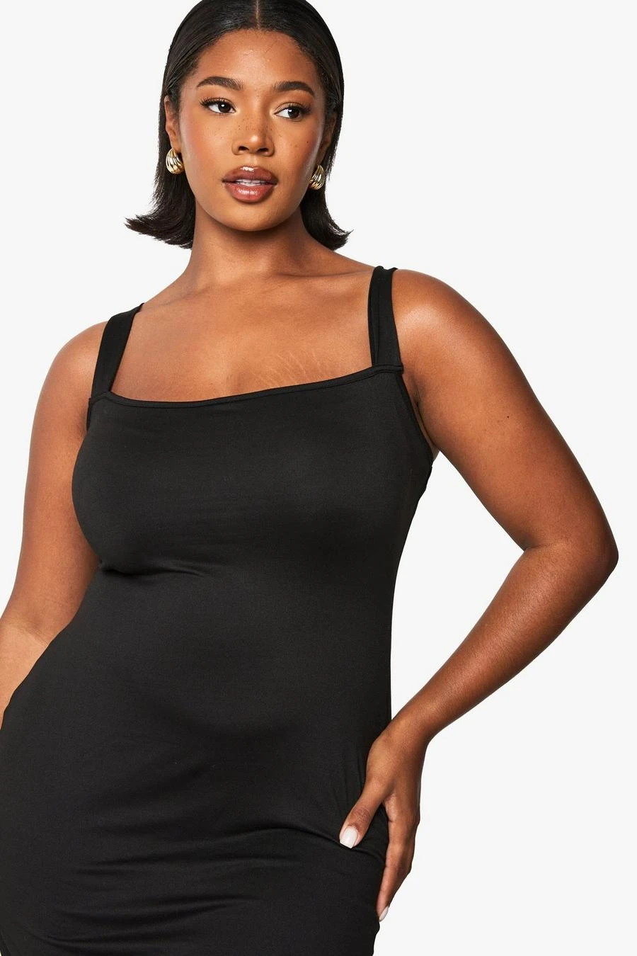 BOOHOO Plus Super Square Sleeve Maxi Dress 4 BOOHOO Plus Super Square Sleeve Maxi Dress - Image 4