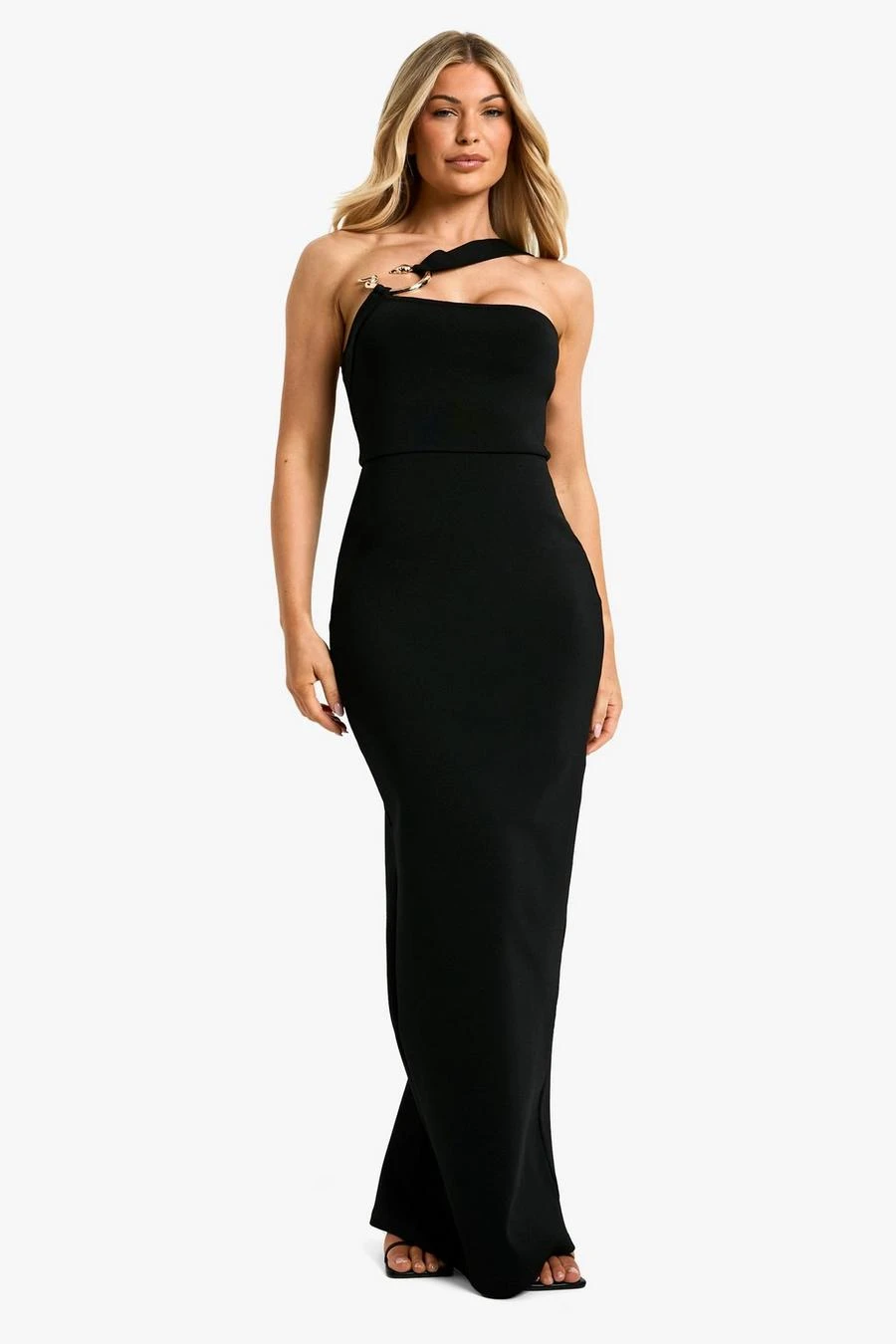 BOOHOO Shoulder Snake Trim Detail Maxi Dress 3 BOOHOO Shoulder Snake Trim Detail Maxi Dress - Image 3