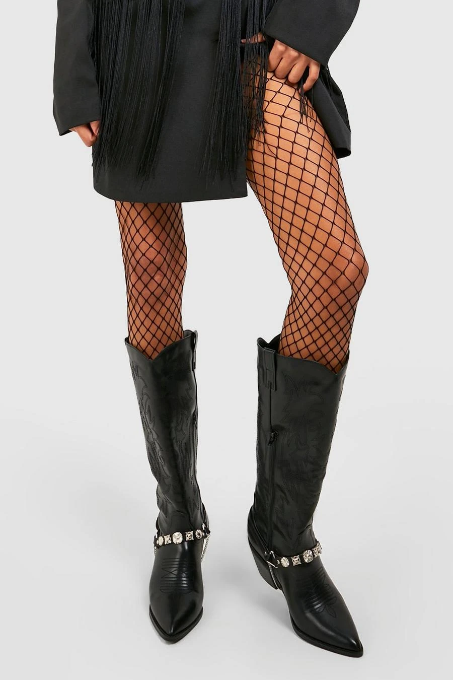 BOOHOO Single Fishnet Tights 2 BOOHOO Single Fishnet Tights - Image 2