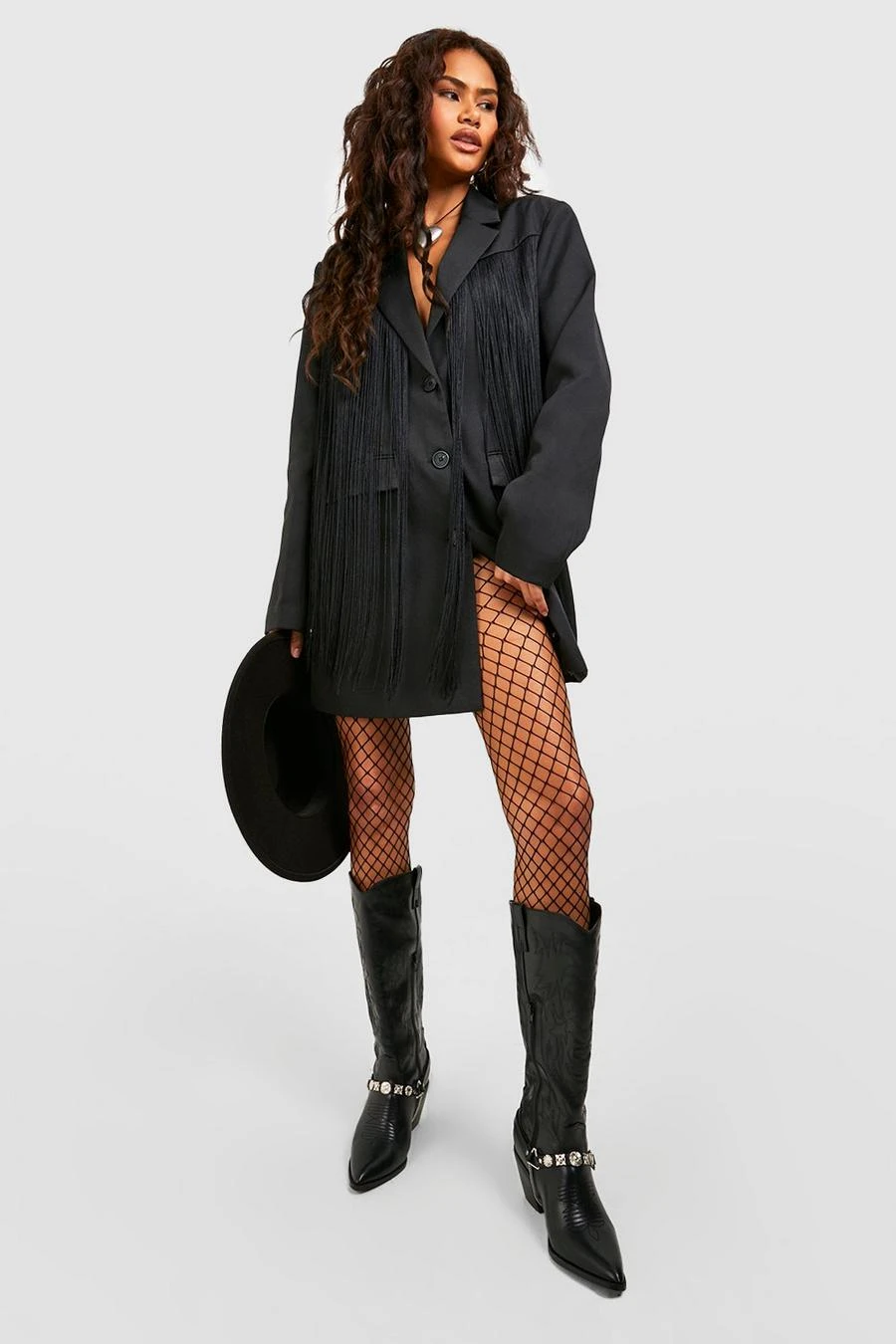 BOOHOO Single Fishnet Tights 1 BOOHOO Single Fishnet Tights
