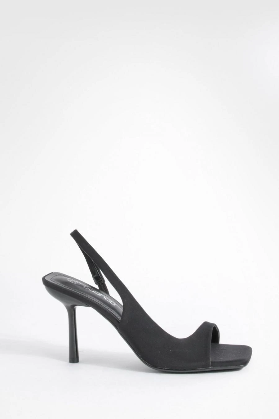 BOOHOO Square Toe Slingback Heels 2 BOOHOO Square Toe Slingback Heels - Image 2