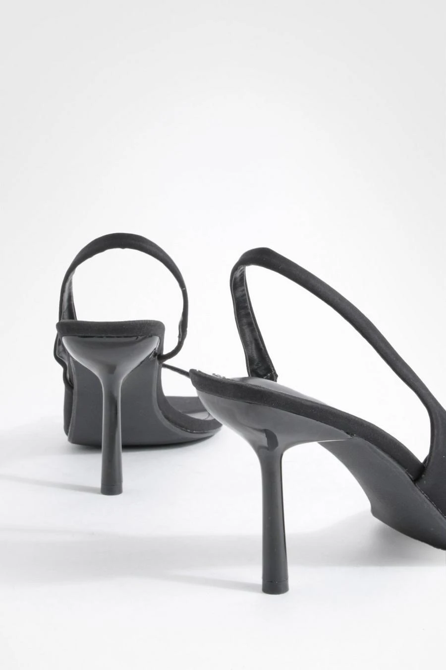 BOOHOO Square Toe Slingback Heels 3 BOOHOO Square Toe Slingback Heels - Image 3