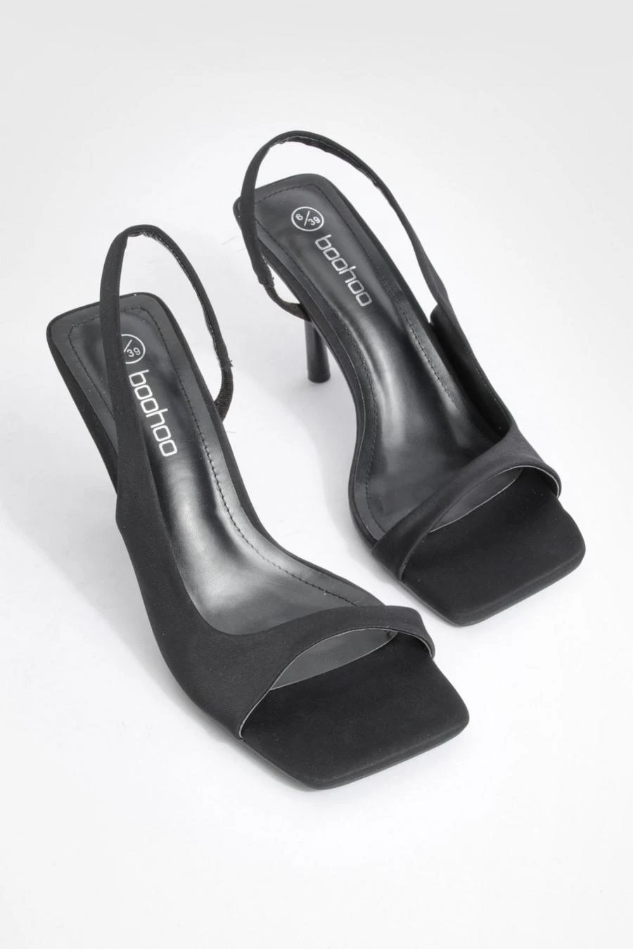 BOOHOO Square Toe Slingback Heels 4 BOOHOO Square Toe Slingback Heels - Image 4