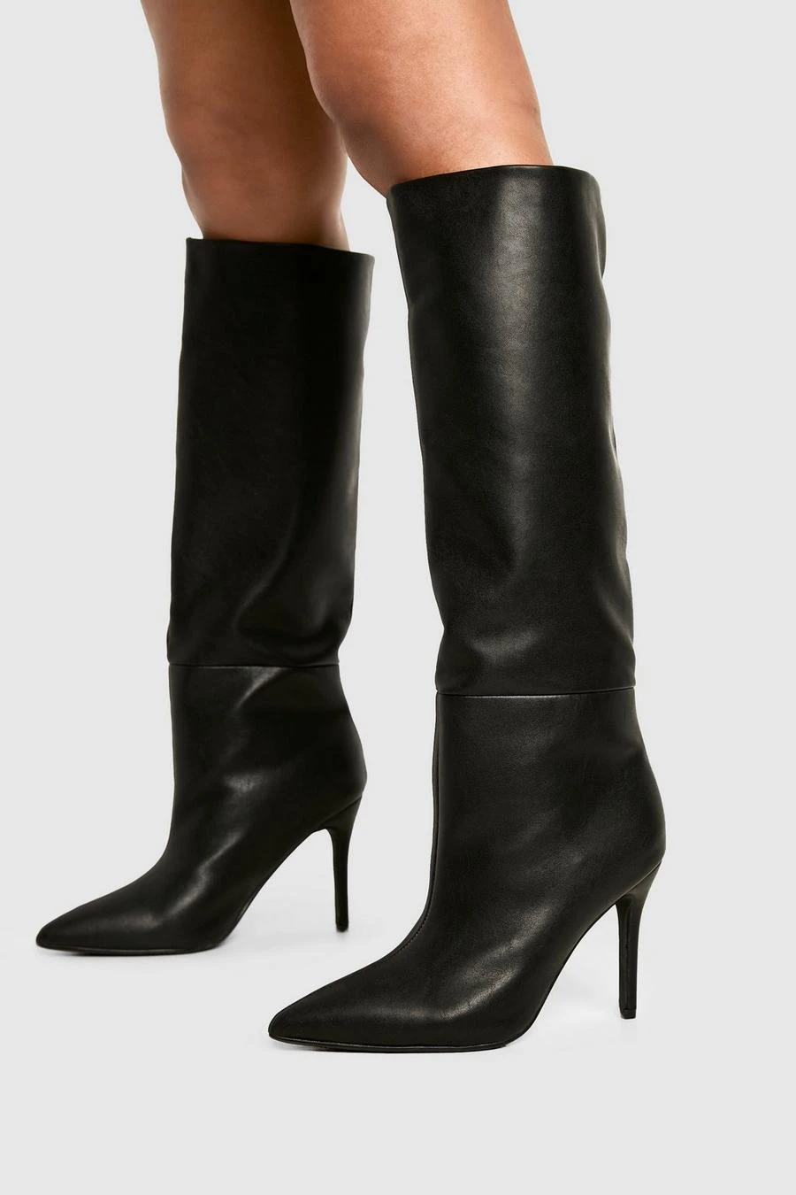 BOOHOO Stiletto Knee High Boots 1 BOOHOO Stiletto Knee High Boots