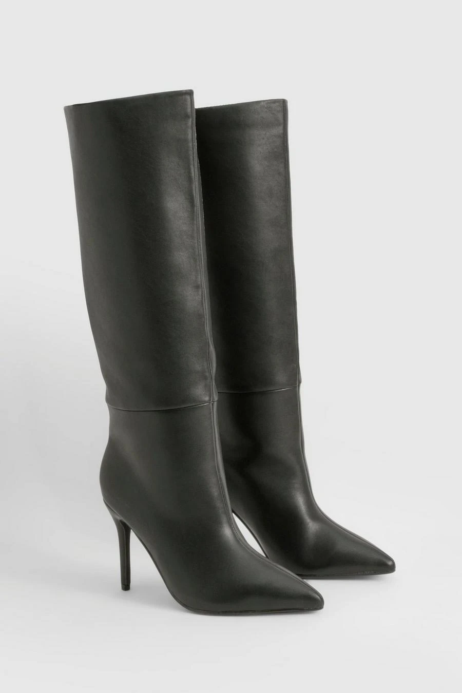 BOOHOO Stiletto Knee High Boots 2 BOOHOO Stiletto Knee High Boots - Image 2
