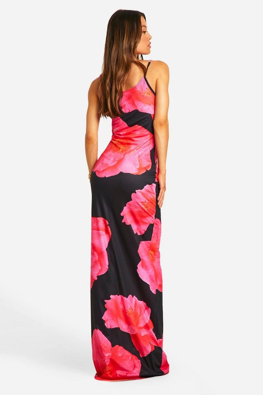 BOOHOO Tall Scoop Neck Floral Maxi Dress 2 BOOHOO Tall Scoop Neck Floral Maxi Dress - Image 2