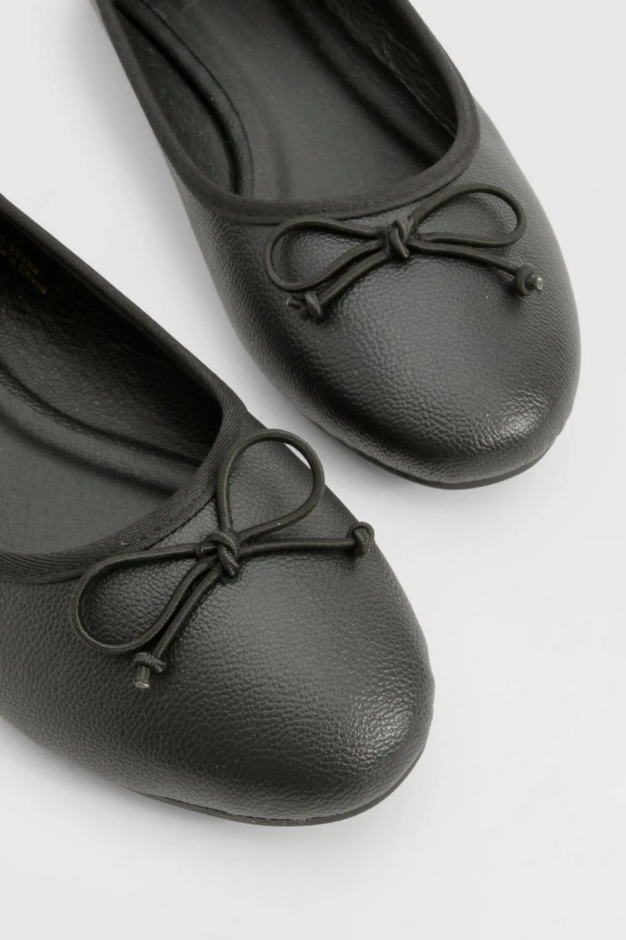 BOOHOO Wide Fit Bow Detail Ballets 4 BOOHOO Wide Fit Bow Detail Ballets - Image 4