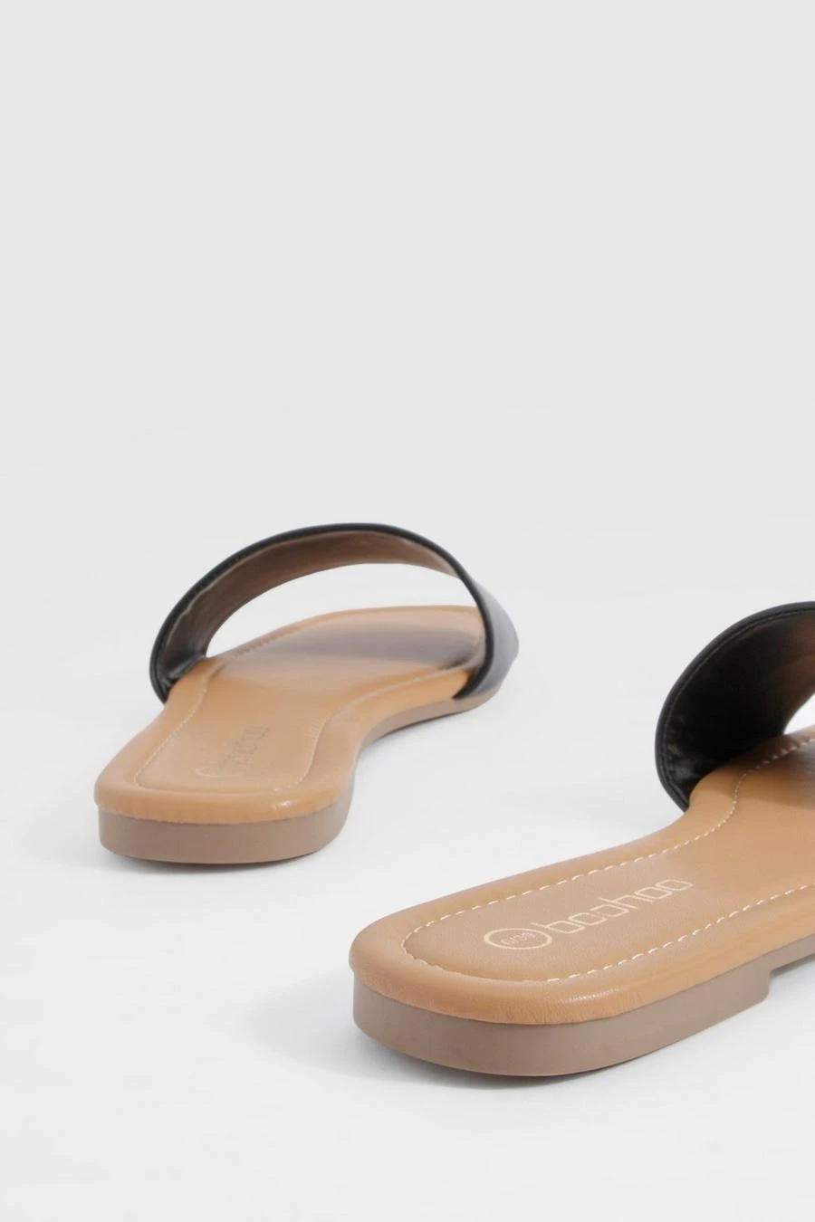 BOOHOO Wide Fit Minimal Mule Sandals 3 BOOHOO Wide Fit Minimal Mule Sandals - Image 3