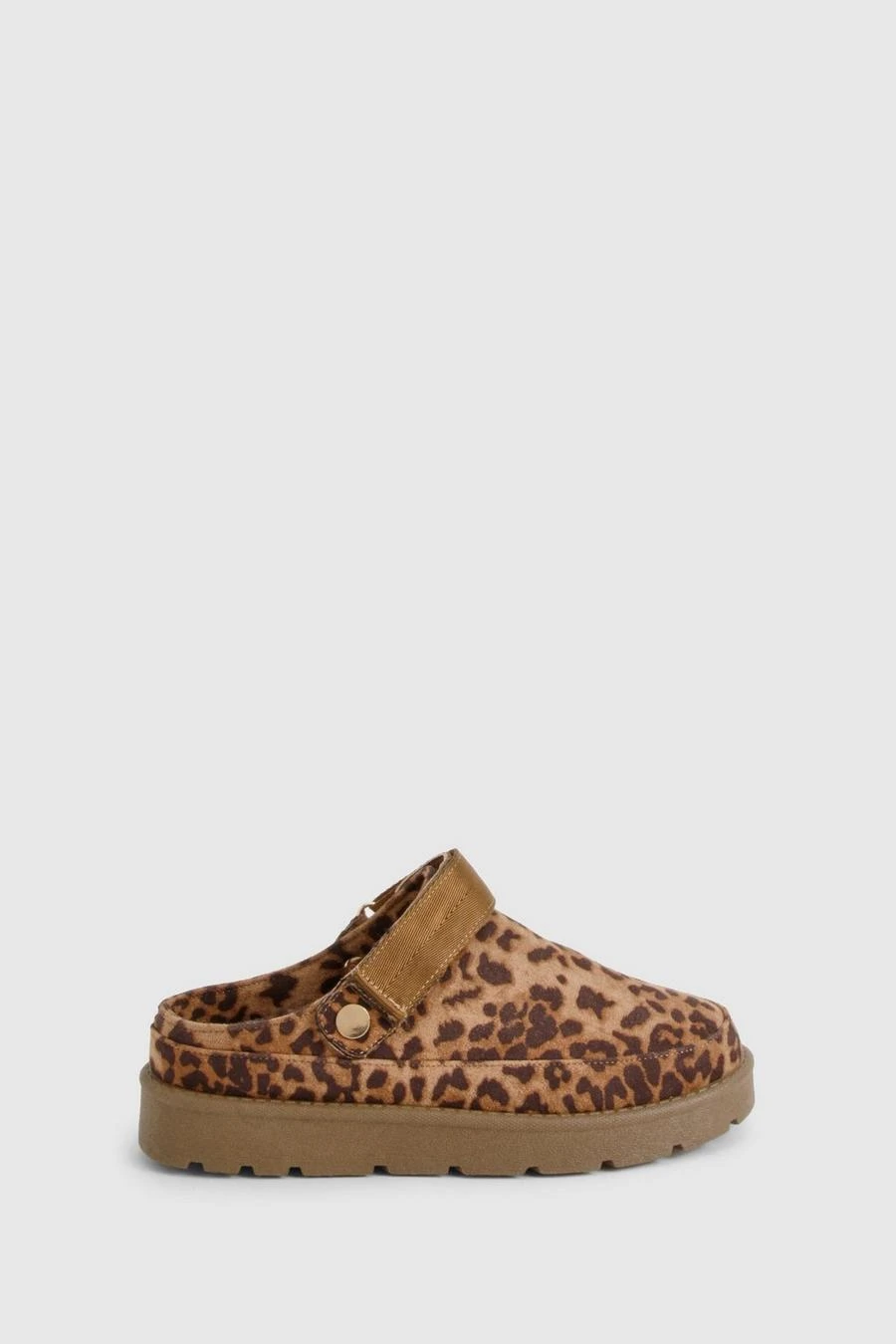 BOOHOO Leopard Slingback Cosy Mules 3 BOOHOO Leopard Slingback Cosy Mules - Image 3