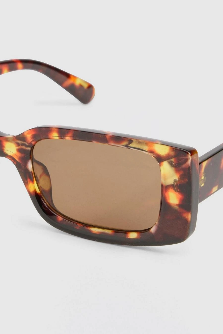 BOOHOO Tortoiseshell Square Sunglasses 4 BOOHOO Tortoiseshell Square Sunglasses - Image 4