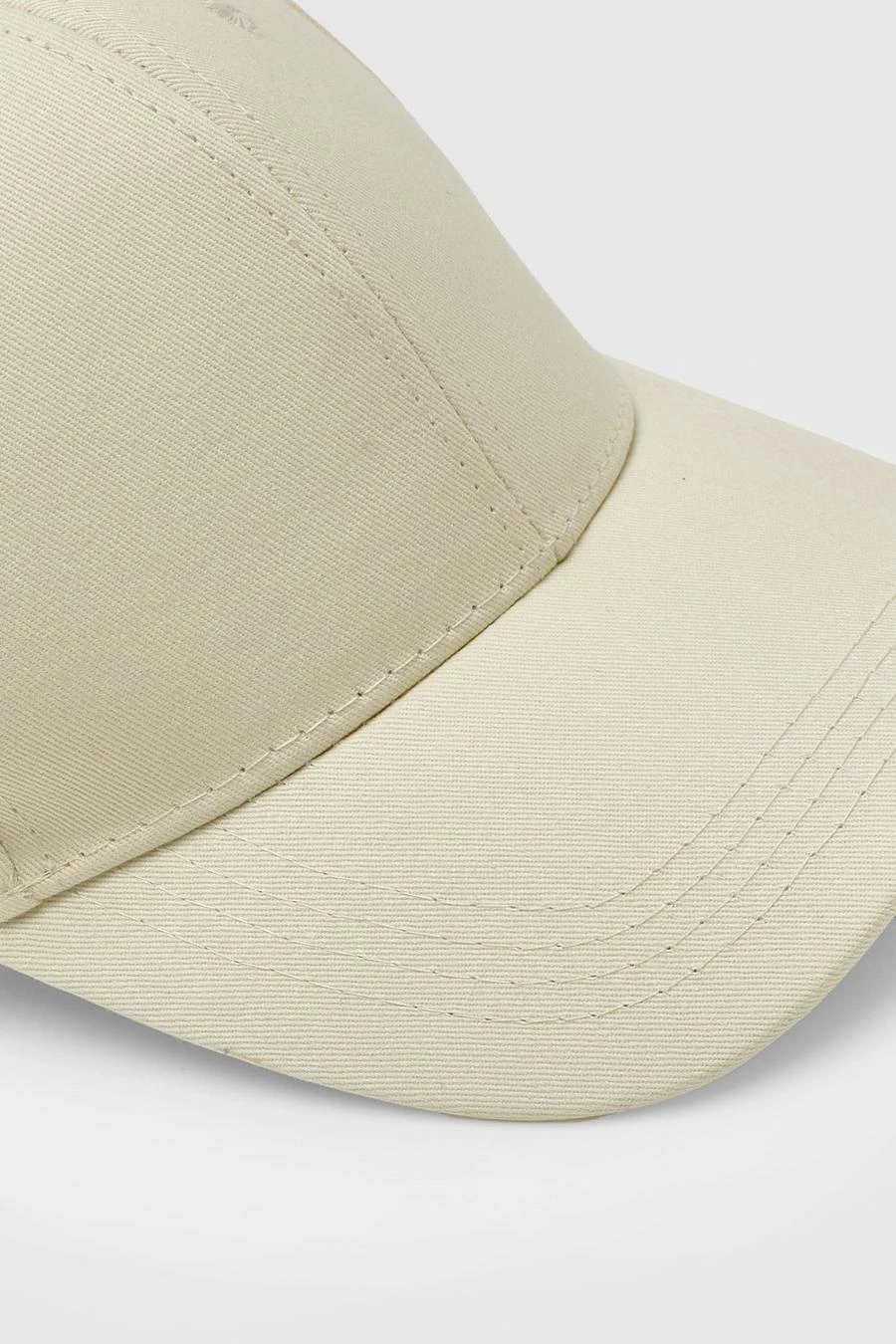 BOOHOO Cream Baseball Cap 3 BOOHOO Cream Baseball Cap - Image 3