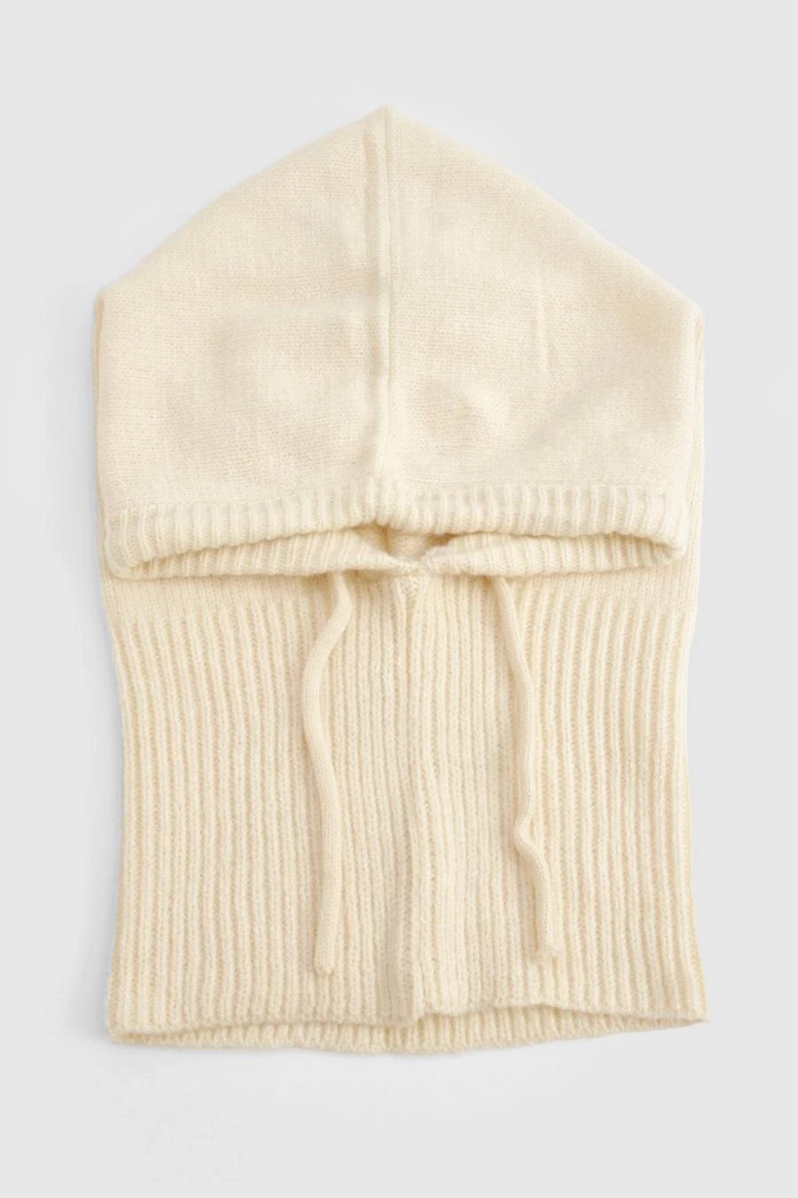 BOOHOO Knitted Cosy Hood 2 BOOHOO Knitted Cosy Hood - Image 2