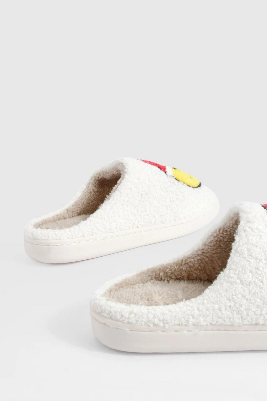 BOOHOO Santa Borg Face Slippers 3 BOOHOO Santa Borg Face Slippers - Image 3