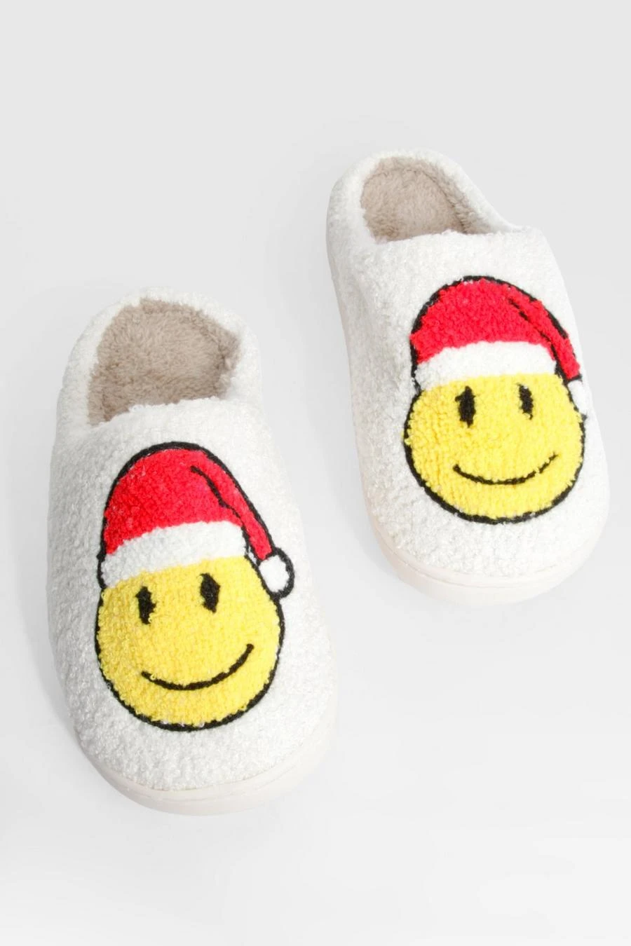 BOOHOO Santa Borg Face Slippers 4 BOOHOO Santa Borg Face Slippers - Image 4