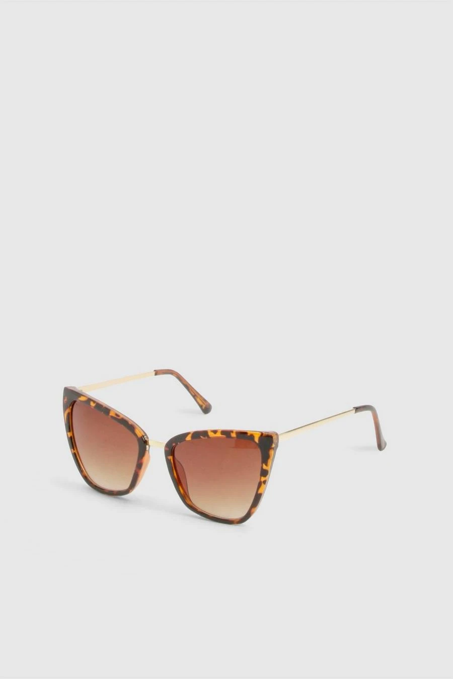 BOOHOO Thin Cat Eye Sunglasses 2 BOOHOO Thin Cat Eye Sunglasses - Image 2