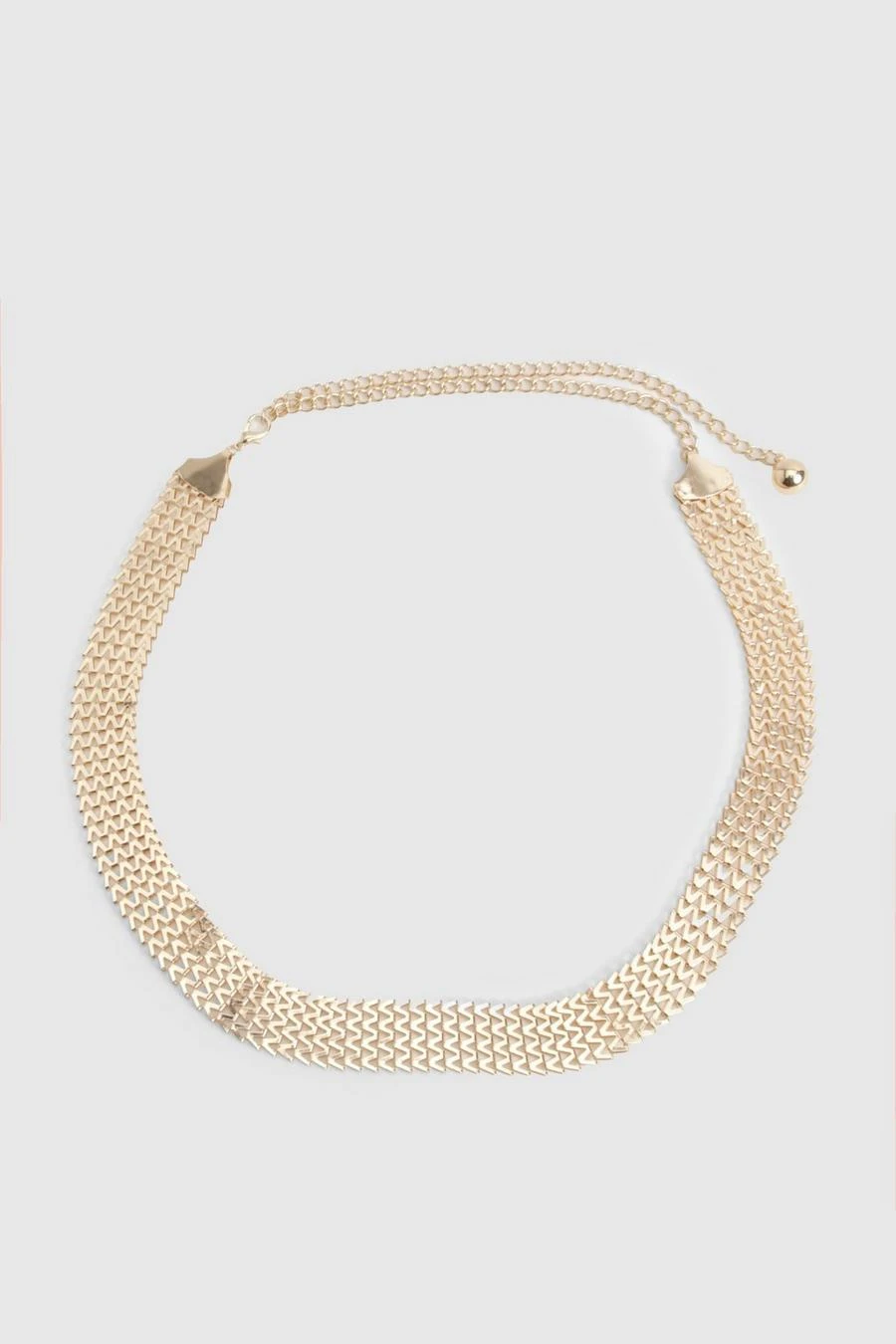 BOOHOO Gold Chain Chunky Belt 2 BOOHOO Gold Chain Chunky Belt - Image 2