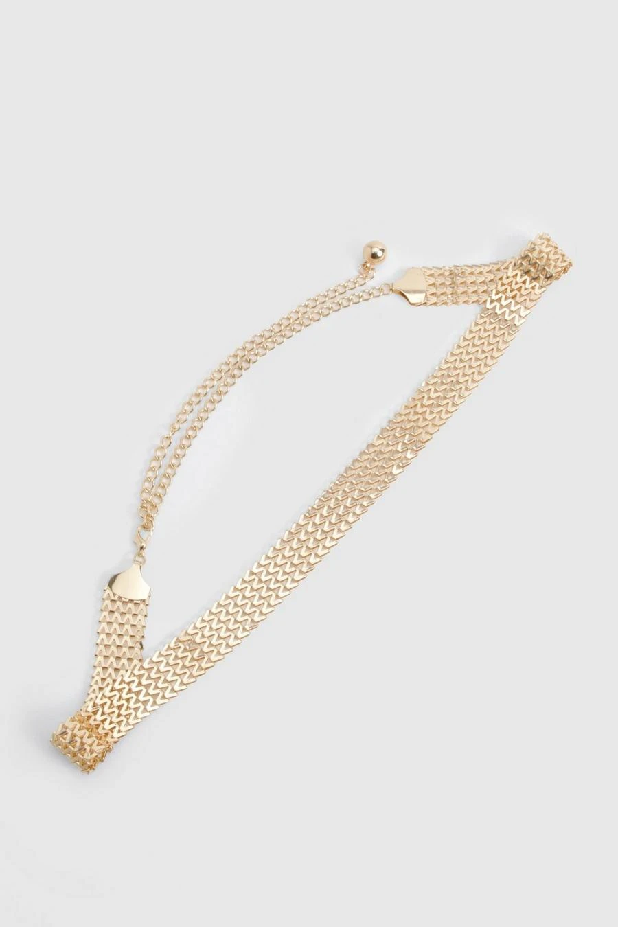 BOOHOO Gold Chain Chunky Belt 3 BOOHOO Gold Chain Chunky Belt - Image 3