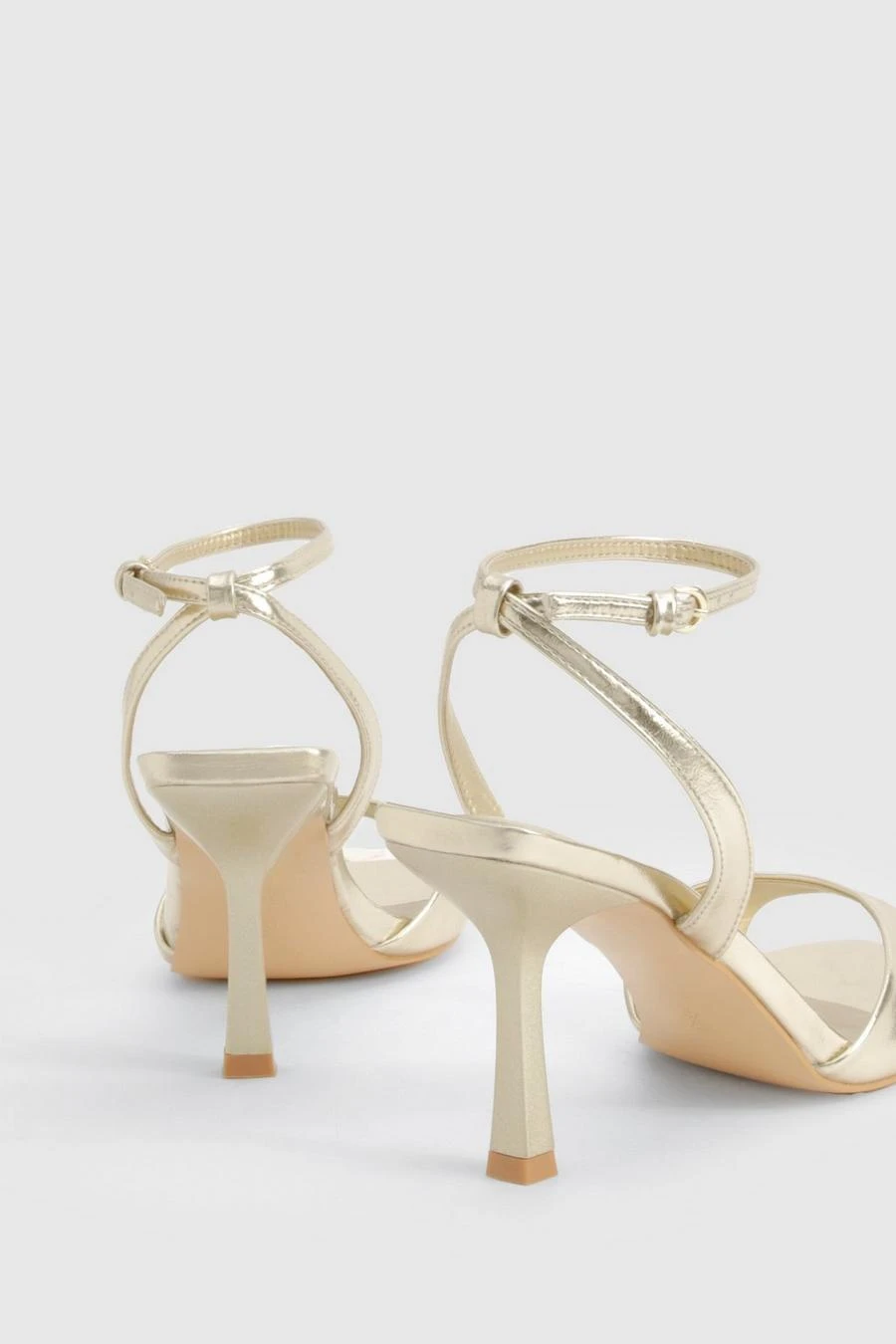 BOOHOO Wide Fit 2 Part Stiletto Heels 4 BOOHOO Wide Fit 2 Part Stiletto Heels - Image 4