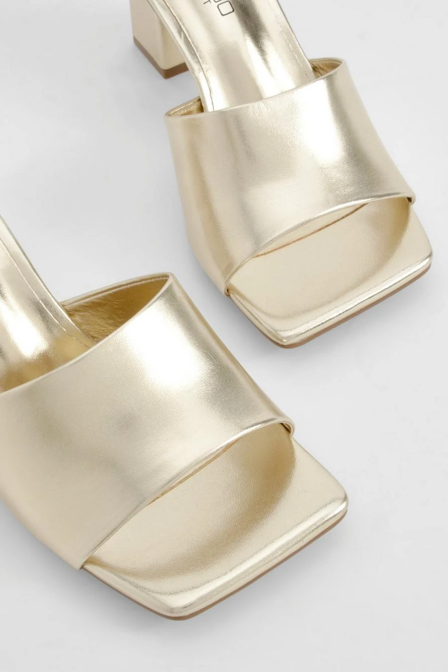 BOOHOO Wide Fit Low Block Heeled Mules 4 BOOHOO Wide Fit Low Block Heeled Mules - Image 4