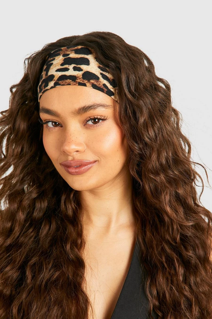 BOOHOO 2 Pack Leopard Jersey Headbands 2 BOOHOO 2 Pack Leopard Jersey Headbands - Image 2