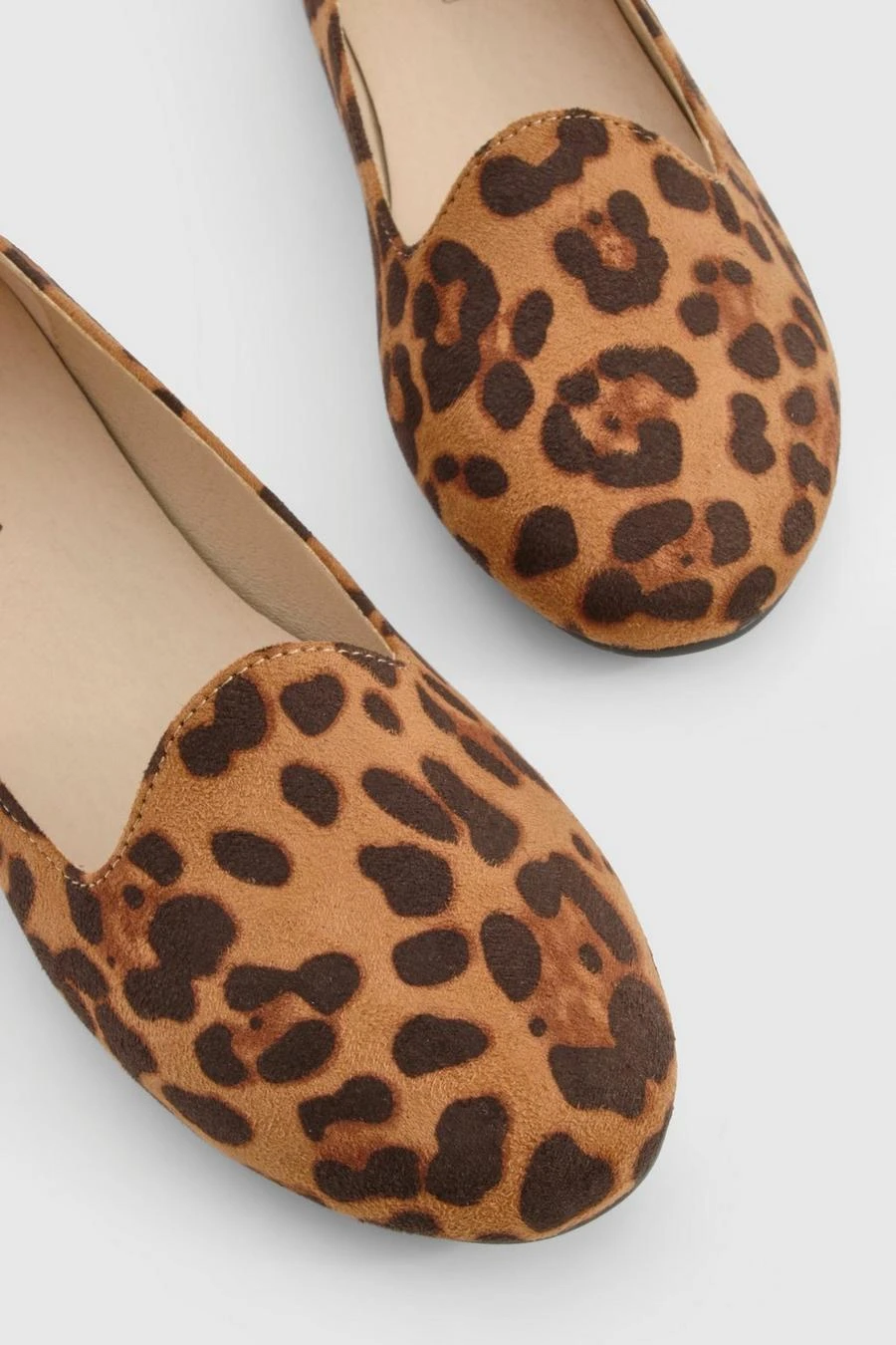 BOOHOO Leopard Basic Slipper Ballet Flats 4 BOOHOO Leopard Basic Slipper Ballet Flats - Image 4