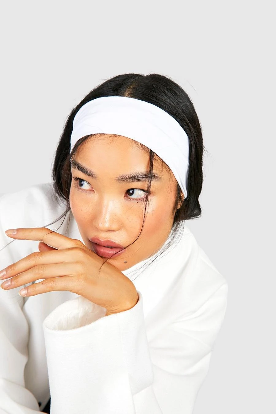 BOOHOO 2 Pack Jersey Headbands 4 BOOHOO 2 Pack Jersey Headbands - Image 4