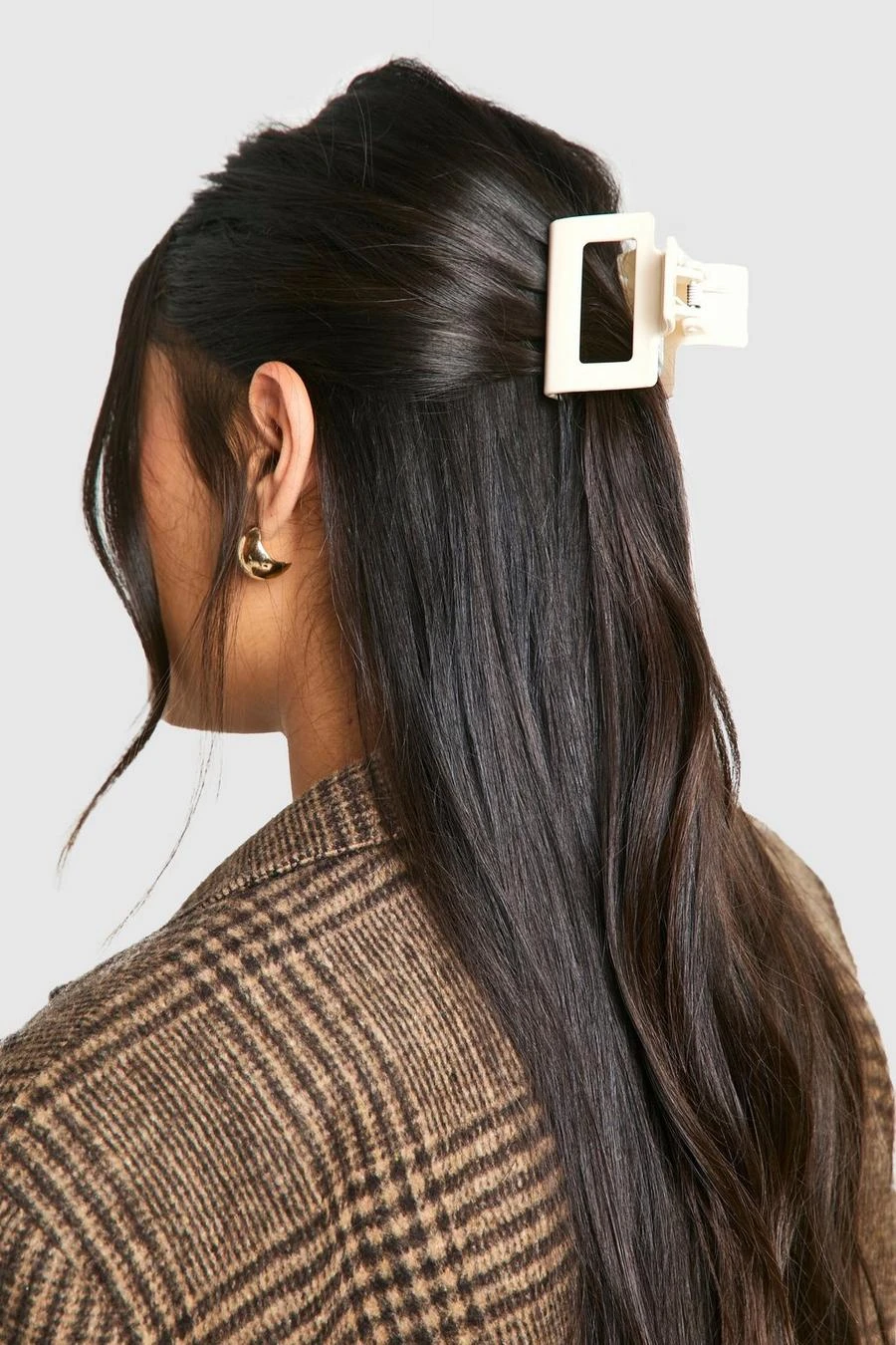 BOOHOO 2 Pack Square Claw Hair Clip 2 BOOHOO 2 Pack Square Claw Hair Clip - Image 2