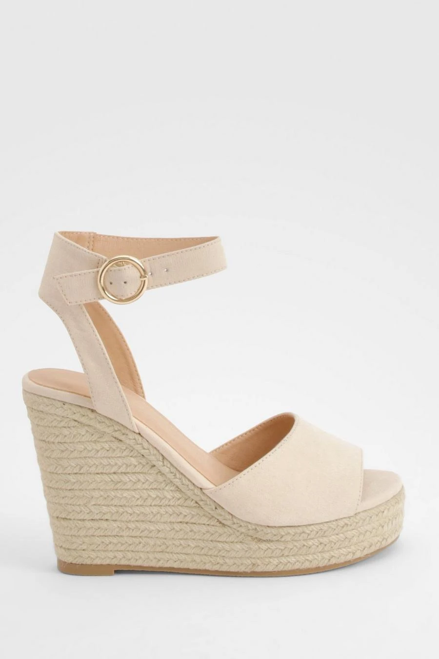 BOOHOO Peep Toe Espadrille Wedges 2 BOOHOO Peep Toe Espadrille Wedges - Image 2