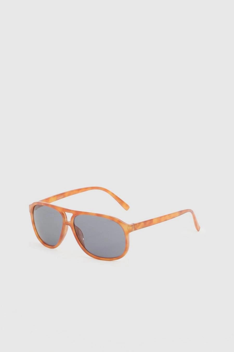 BOOHOO Orange Tortoise Shell Frame Aviator Sunglasses 2 BOOHOO Orange Tortoise Shell Frame Aviator Sunglasses - Image 2
