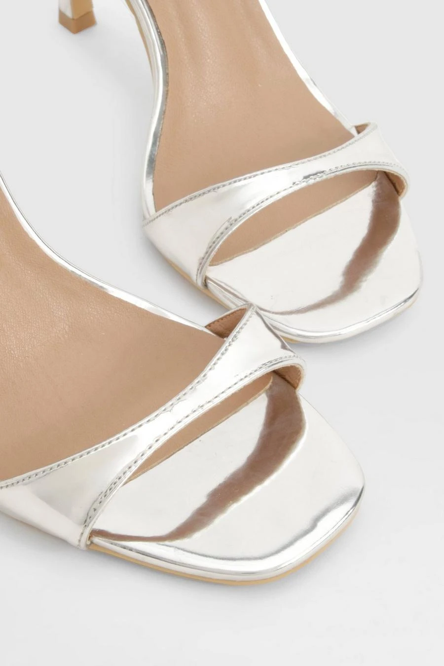 BOOHOO High 2 Part Barely There Heels 4 BOOHOO High 2 Part Barely There Heels - Image 4