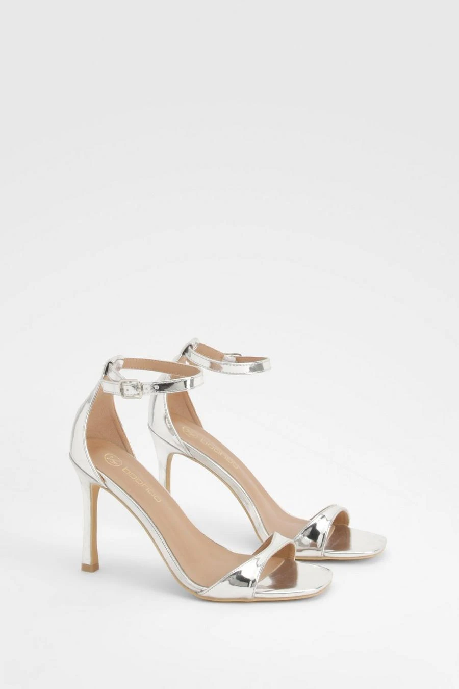 BOOHOO High 2 Part Barely There Heels 1 BOOHOO High 2 Part Barely There Heels