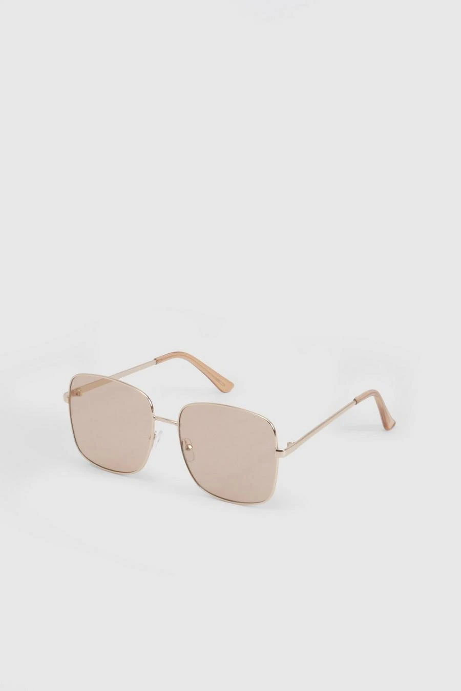 BOOHOO Silver Frame Oversized Sunglasses 2 BOOHOO Silver Frame Oversized Sunglasses - Image 2