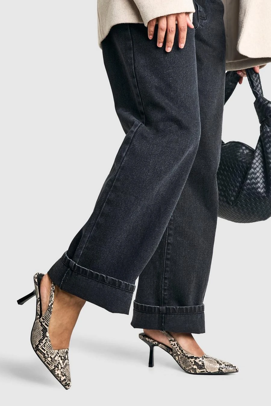 BOOHOO Low Stiletto Slingback Court Shoe 1 BOOHOO Low Stiletto Slingback Court Shoe