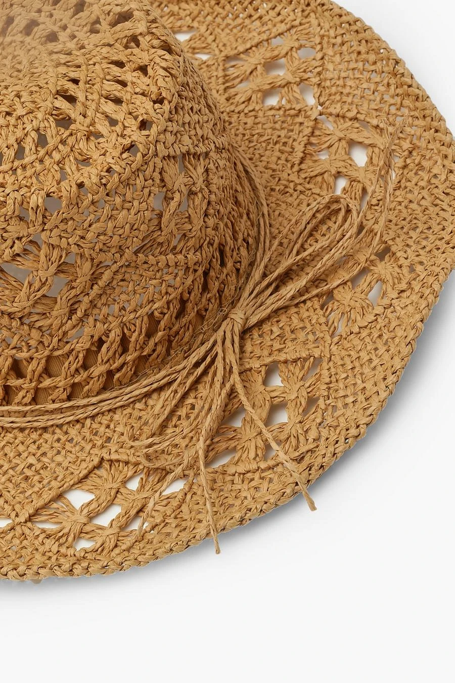 BOOHOO Straw Western Cowboy Hat 4 BOOHOO Straw Western Cowboy Hat - Image 4