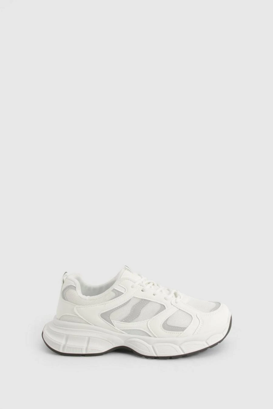 BOOHOO Chunky Mesh Panel Sport Trainers 3 BOOHOO Chunky Mesh Panel Sport Trainers - Image 3
