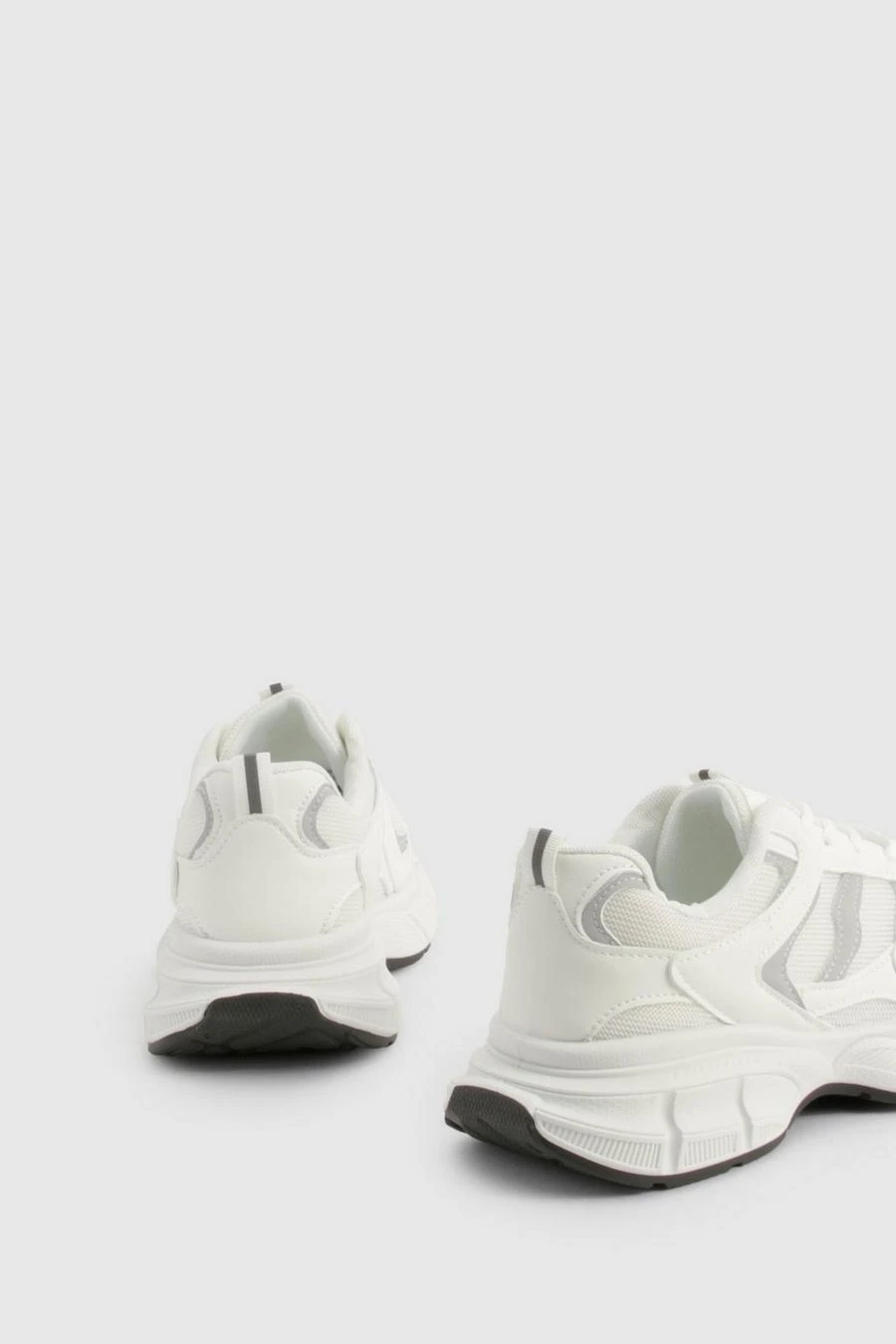 BOOHOO Chunky Mesh Panel Sport Trainers 4 BOOHOO Chunky Mesh Panel Sport Trainers - Image 4